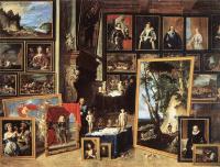 David Teniers the Younger - The Gallery Of Archduke Leopold In Brussels